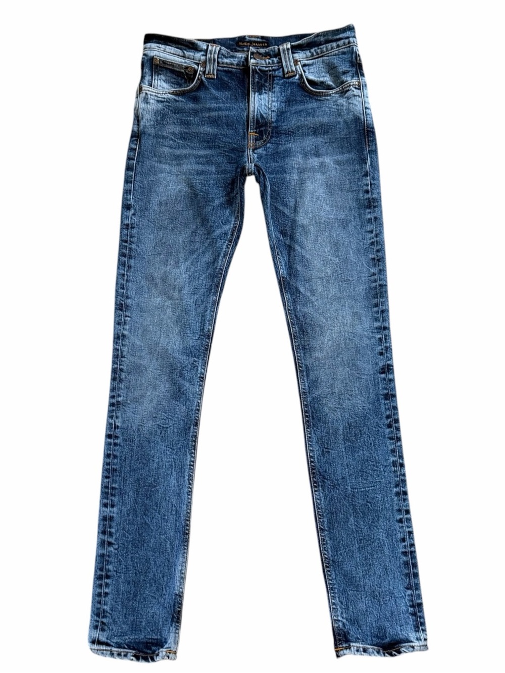 Nudie Jeans Co. Men's Lean Dean Dark Light Slim Tapered Jeans Size 31